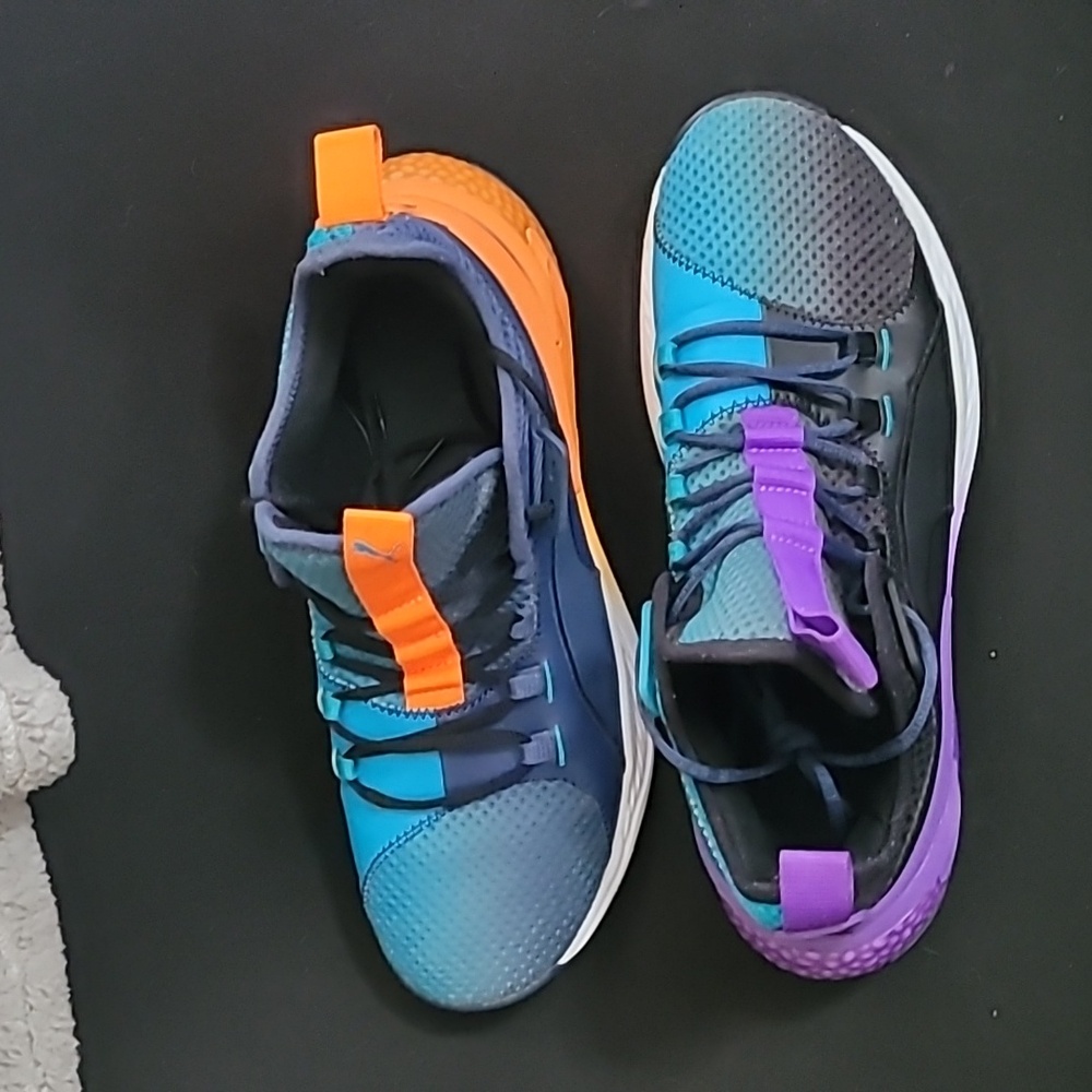 Puma Uproar Charlotte Asg Fade Basketball Mens Purple Sneakers Size 10.5 Mens - Picture 3 of 9